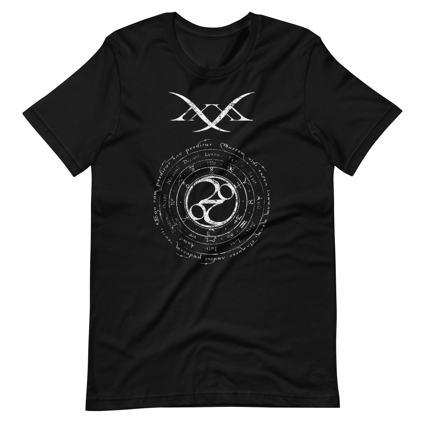 Concentric circle t-shirt