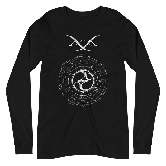 Concentric circle long sleeve
